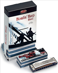 Blues Harmonica, Key of C or D